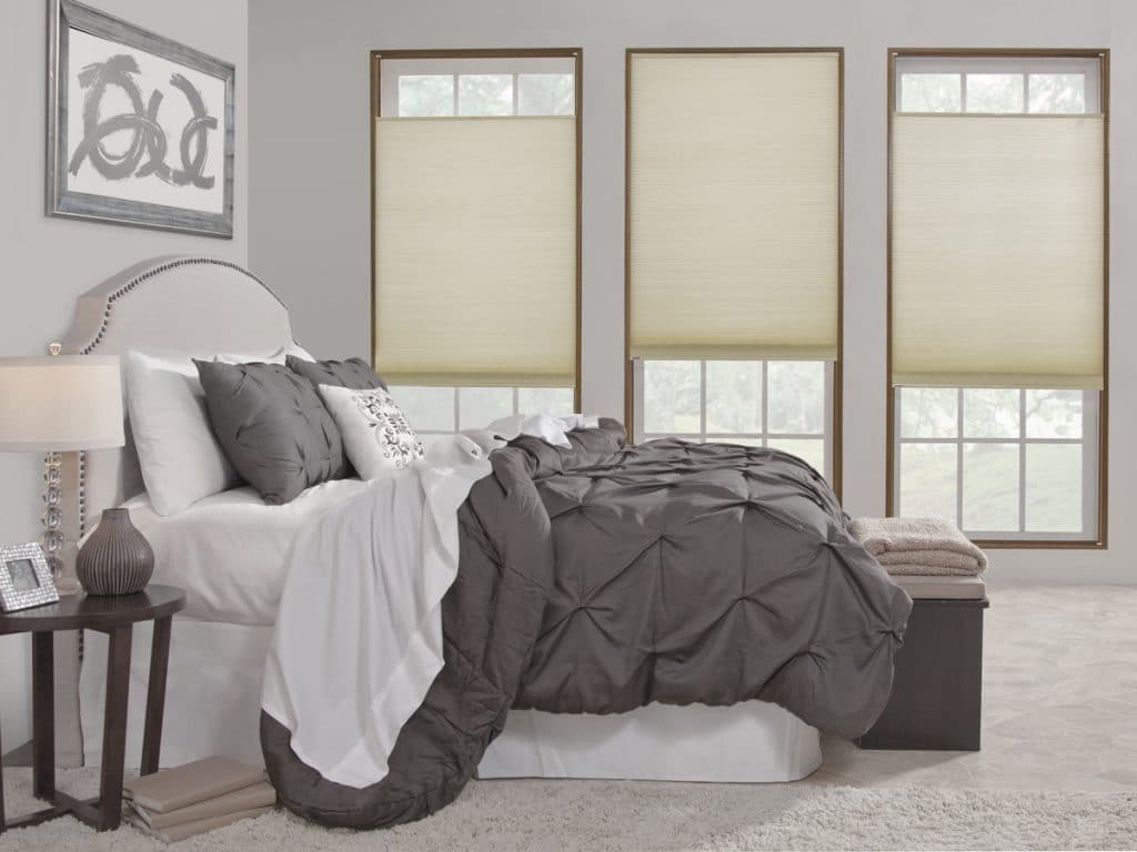 Cordless Roman Shades: Top-Down/Bottom-Up Design