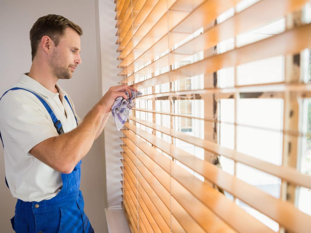 How to Clean Faux Wood Blinds