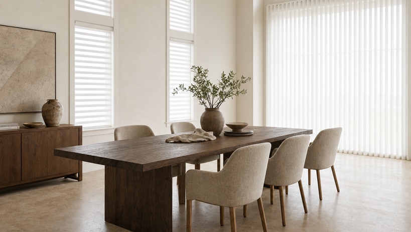 Benefits of Dining Room Window Treatments