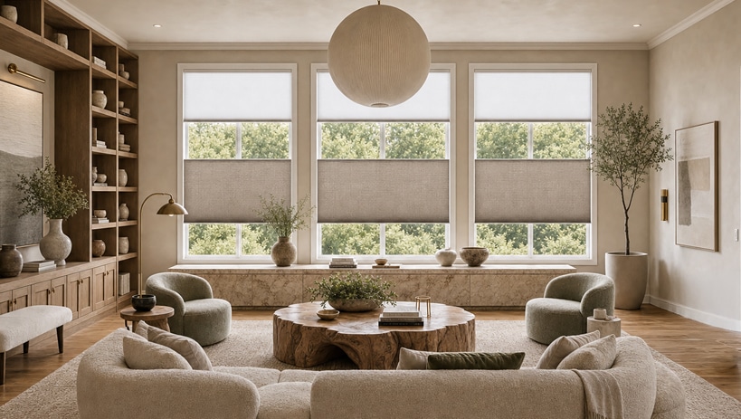 Portrait™ Honeycomb Shades